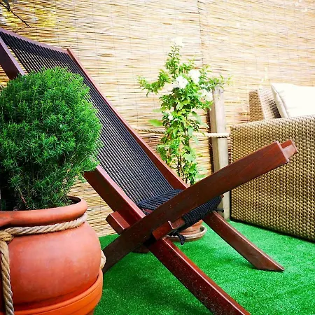 Apartment Berlin | Garden, Terrace, Nature Exterior foto